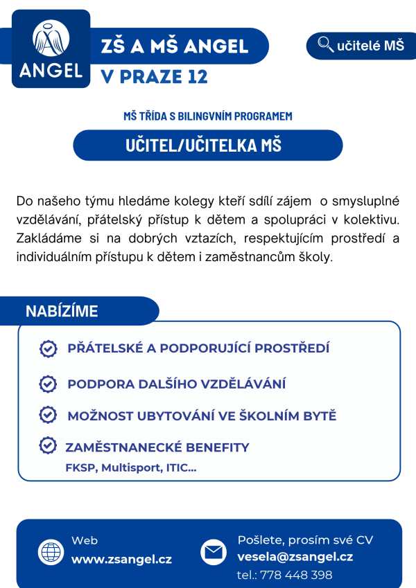 UČITEL/KA MŠ